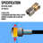 Sewer Jetter Kit for Pressure Washer 150FT, Drain Cleaner Hose 1/4 Inch NPT, 4000 PSI-124586312