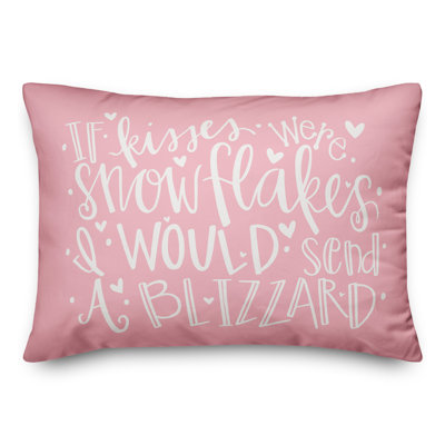  Coussin Snowflake Kisses