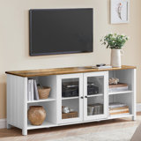 Arainn TV Stand for TVs up to 65" with Open Shelves
