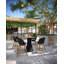 Tulle Outdoor Teak Bar Stool-2107244435