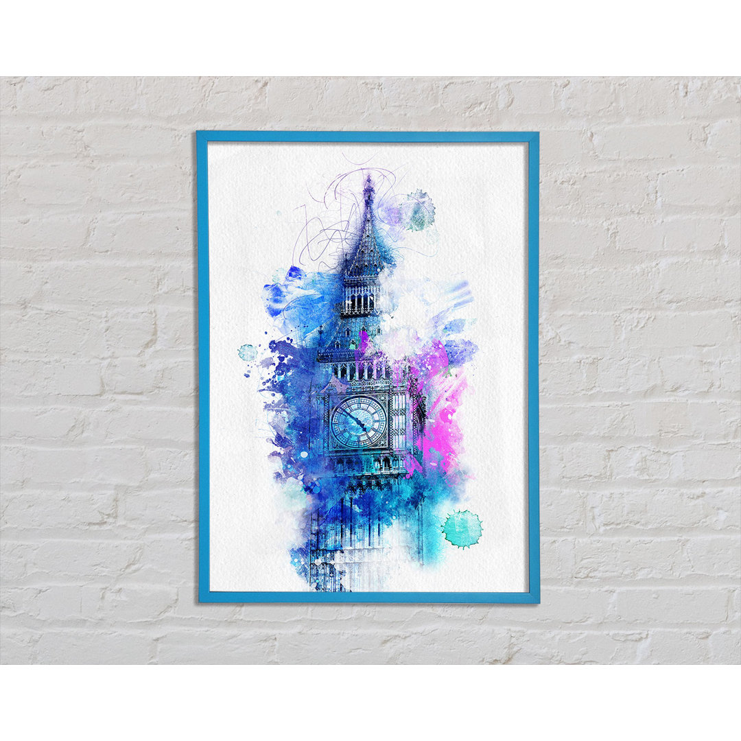 Aquarell Big Ben 2