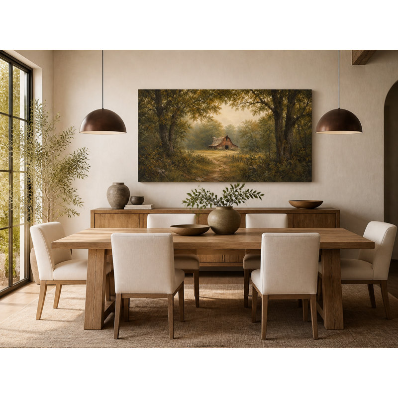 Art mural sur toile panoramique, H 27,5 po x l 55 po x P 1,5 po