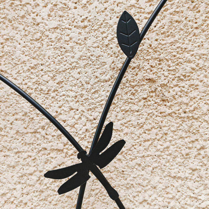 Treillis de jardin polyvalent en métal pour diverses plantes grimpantes, rehaussant la beauté extérieure