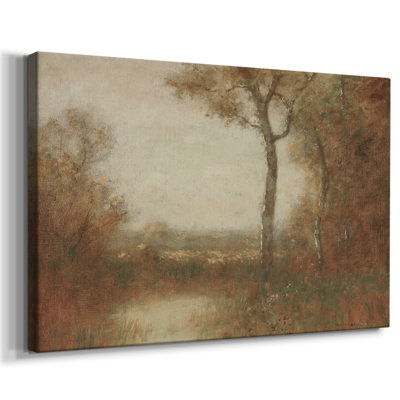 Paysages rétro-DC III -Galerie enveloppée Cavas