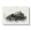 Edinburgh Castle in Scotland in Abstract - Wrapped Canvas-55315919