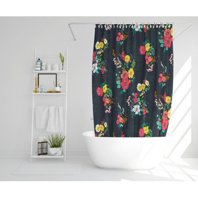 Ioanna Polyester Shower Curtain Set