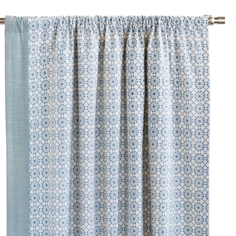Penelope Room Darkening Curtain, Right, 48" W x 84" L