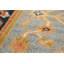 Tapis de couloir traditionnel bleu clair 3x8