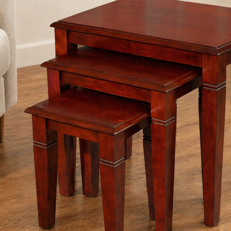 Ensemble de 3 tables gigognes 3 pièces