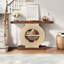 Console 39,3 ", table de couloir élégante en bois