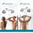 Double Shower Head with Built-in Valve, High Pressure 8 Setting Dual Shower Head Design-88499558