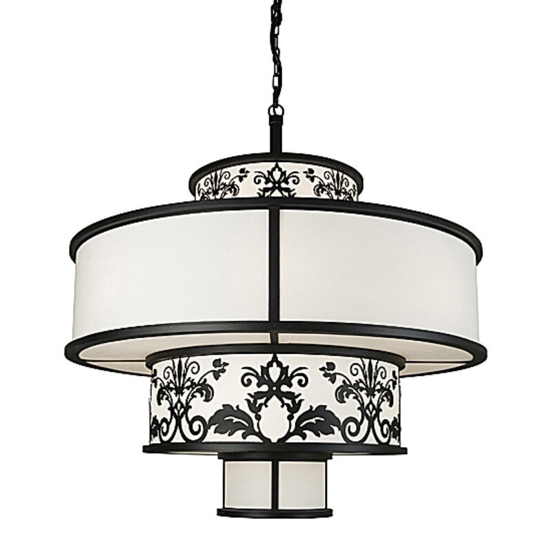 Luminaire suspendu 48 po de largeur Clarabella