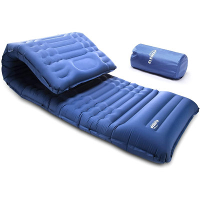 Camping Sleeping Pad 4" Ultra-Thick Single Inflatable Mattress Camping for Camping