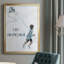 " Boy Flying Kite " Painting Print-1977954844-1977954845