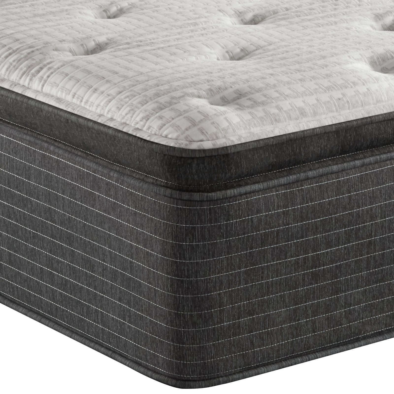 Beautyrest Silver BRS900-C 16" Pillow Top Mattress, Twin, Standard Profile (9")