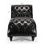 Chaise longue sans accoudoirs capitonnée Ryo-1596039351
