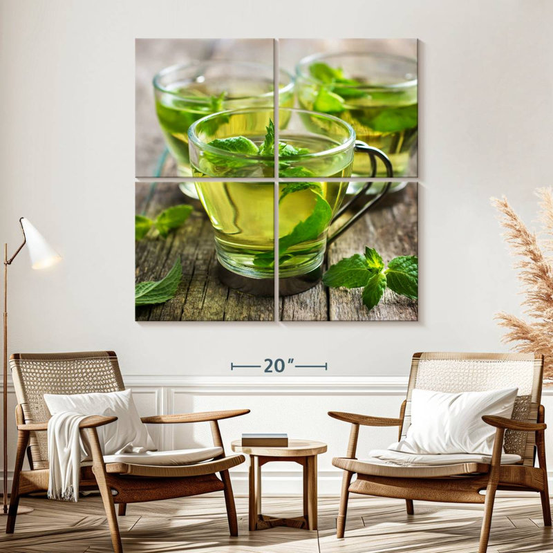 Thé infusé à la menthe Yarlin, H 57 po x l 57 po