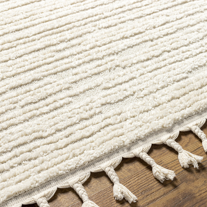 Nora Boho Textured Area Rug, Rectangle 160 x 213cm