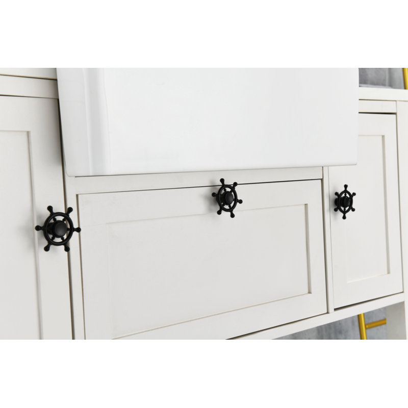 Wenty 19'' White Ceramic Rectangular Bathroom Sink
