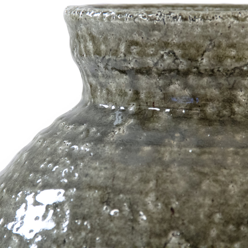 Stoneware Table Vase, 22.45" H x 13.25" W x 13.25" D