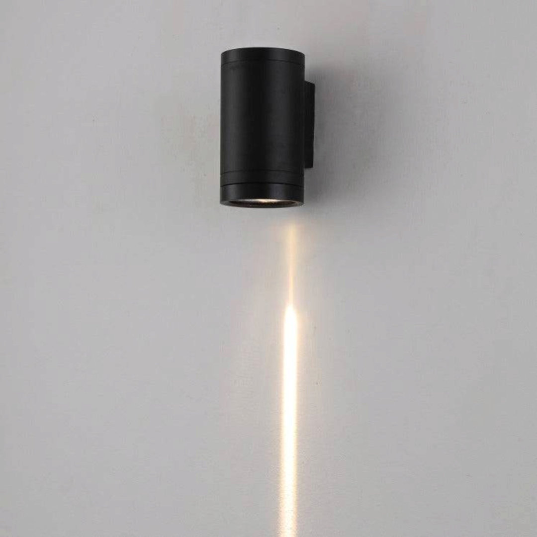 B&Q -  Ultrabeam Black 3 Watt Outdoor Wall DownlightExterior Effect Wall LightIp65 Rated3000K Warm White - Image 3