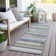 Malchow Washable Striped Indoor / Outdoor Rug