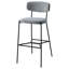 Tabouret de bar gris (ensemble de 2)-2106755652