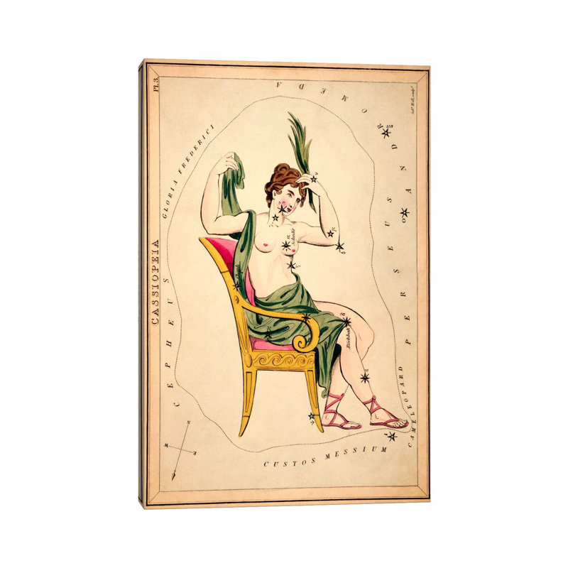 Cassiopeia, 1825 1 Piece Wrapped Canvas Wall Art, 152.5 cm H x 101.5 cm W