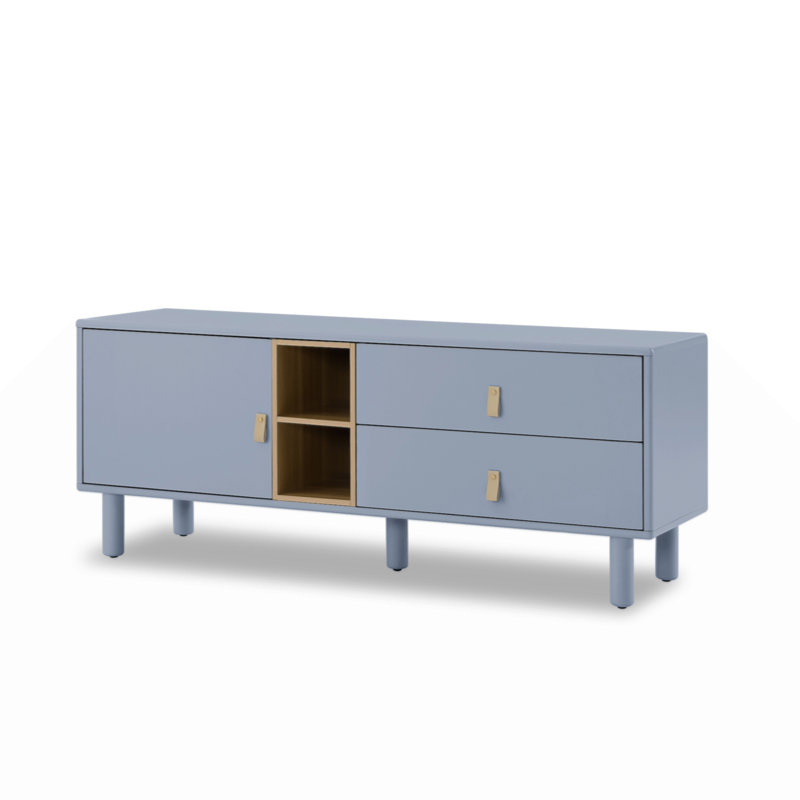Crédence de rangement Marvelyn, Bleu