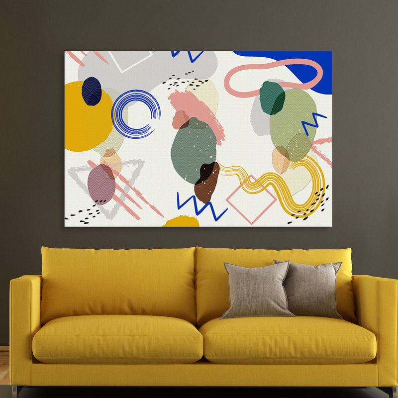 Painting Print, 24" H x 36" W x 1.5" D