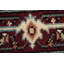 Tapis oriental géométrique traditionnel 4 x 6