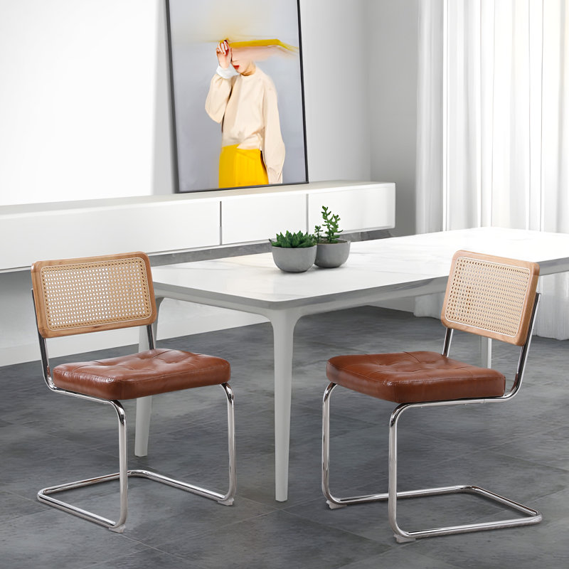 Chaise parsons Umar, Brun, Brun