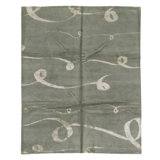 Handmade Silk and Wool Area Rug