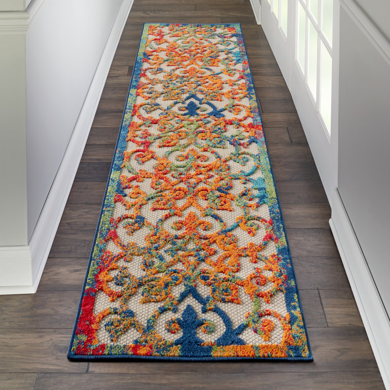Tapis intérieur / extérieur Eaglin, Tapis de couloir 2 pi x 6 pi