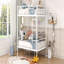 Lit superposé double au-dessus de double, blanc-2028735971