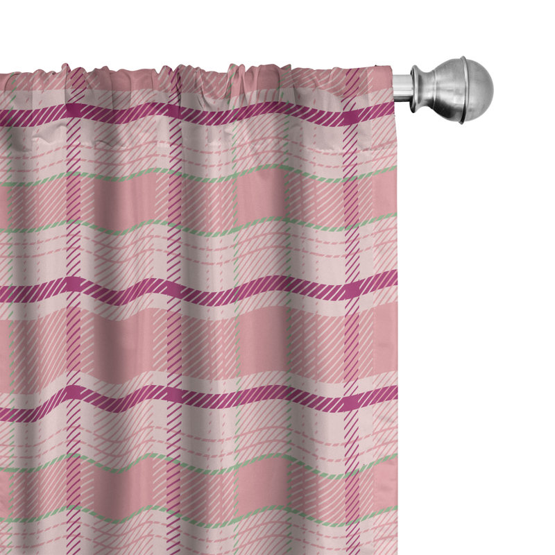 Rideaux 4 panneaux East Urban Home, L 56 po x L 95 po
