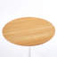 Table de salle à manger de 31,5 po de style Mid-Century pour 2 à 4 personnes avec plateau rond en MDF, table de salle à manger à piédestal, table basse de loisirs-1417576318-1417576312