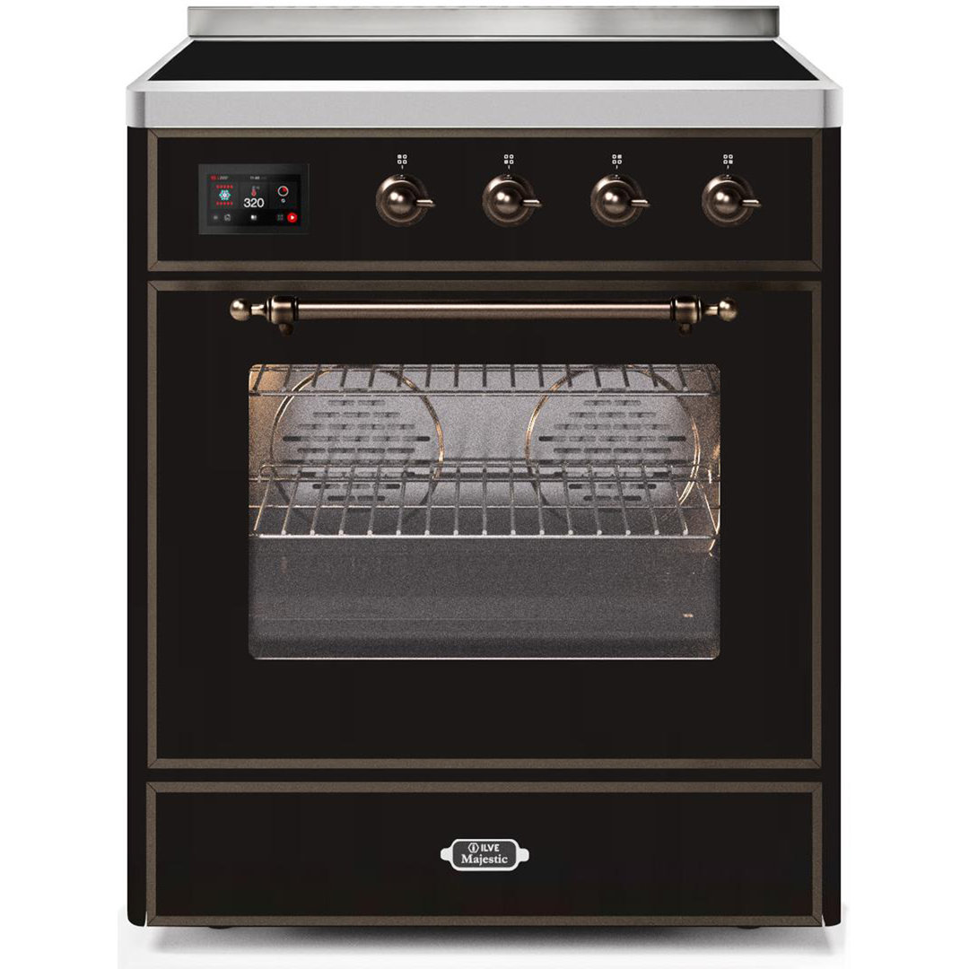 ILVE Majestic II Series 40 inch Induction Range with 6 Induction Elements (Glass Door) ILVE 