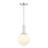 Edmiston 1-Light Pendant in Chrome-487097502