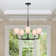 Parkmont Plug & Play 5-Light Chandelier in Transitional and Modern Style-84.14 Inches Tall and 24 Inches Wide