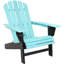 Chaise Adirondack en PEHD résistante aux intempéries avec porte-gobelet-340389552