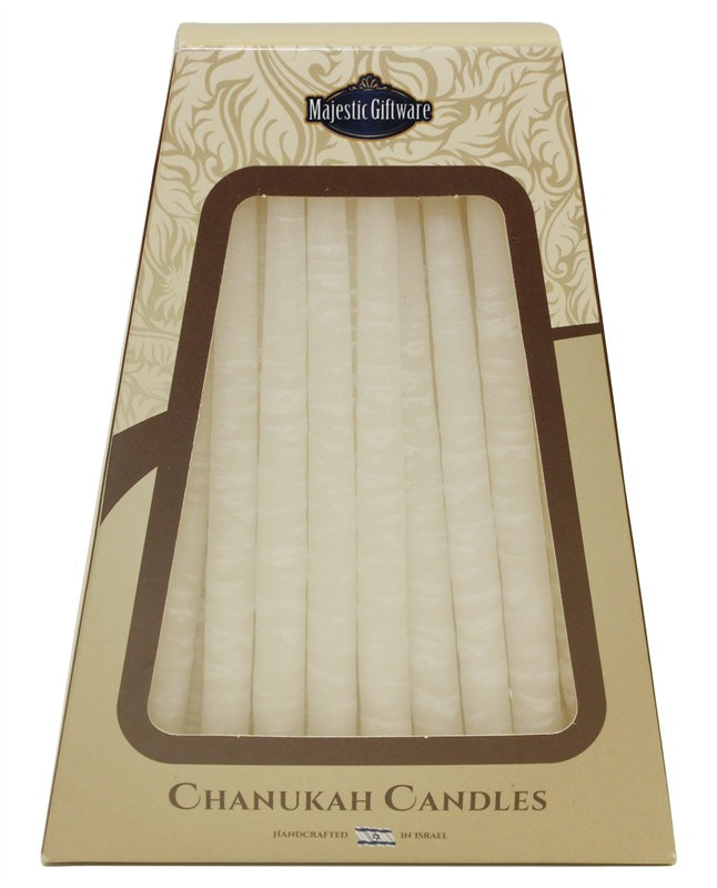 Bougie lampe hanoukkae en toute sécurité light, Blanc