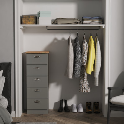 Daneil 40cm W Manufactured Wood Bedside Table