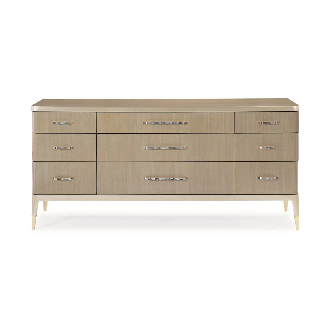 Caracole Classic 76'' W 9 - Drawer Dresser Caracole