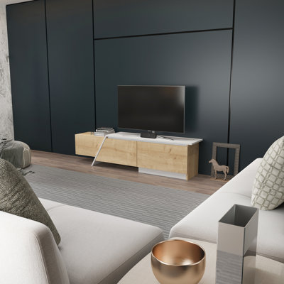 Meuble télé pour téléviseur de 55 po ou moins Bahand