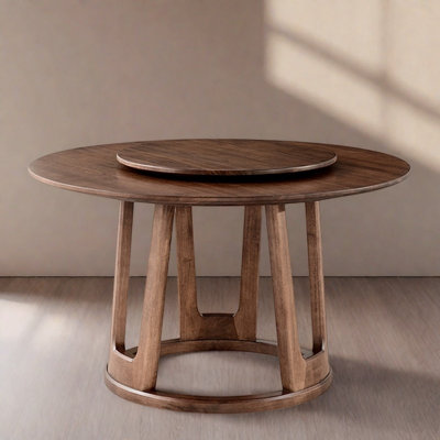 French style vintage solid wood dining table.