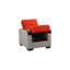 Fauteuil convertible 3-en-1 rembourré en tissu avec rangement Norridge Mobimax-2021658516