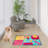 Pet Snuffle Mat Dog Feeding Mat Multicolor