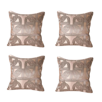 Checkered Outdoor Reversible Pillow Cover