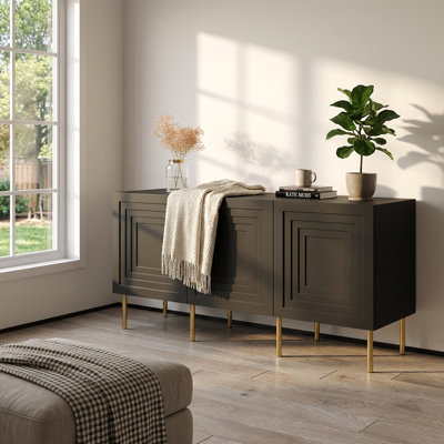 Buffet noir 60 "Cambridge